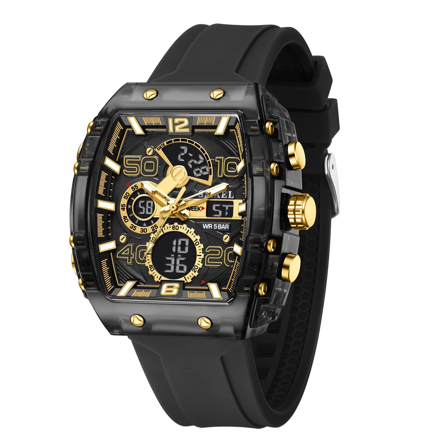 SMAEL 8109 Dual-Display Electronic Watch