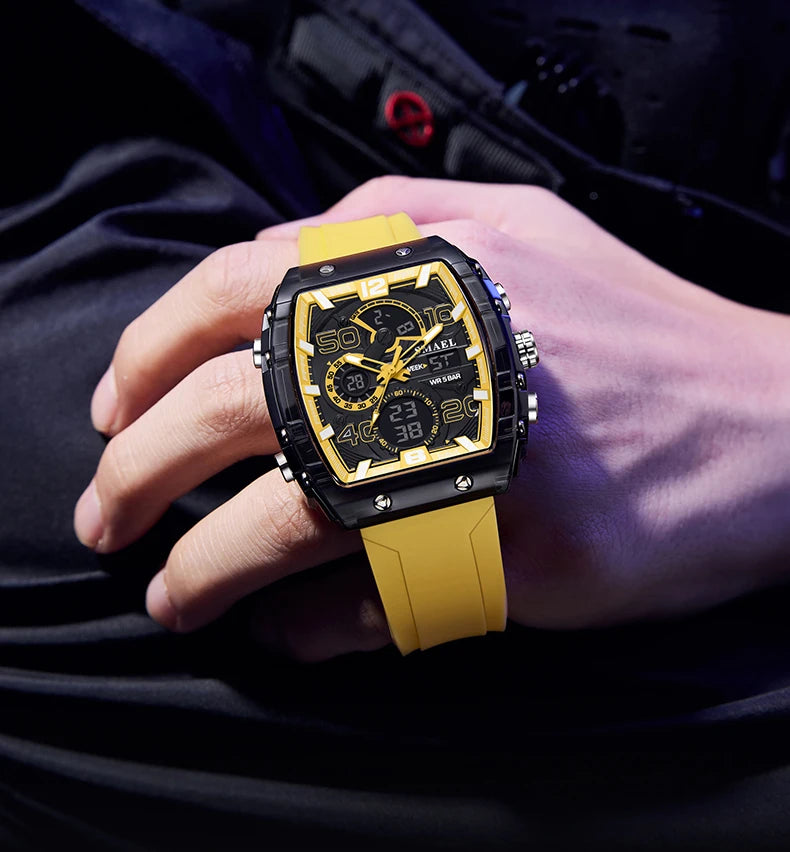 SMAEL 8109 Dual-Display Electronic Watch