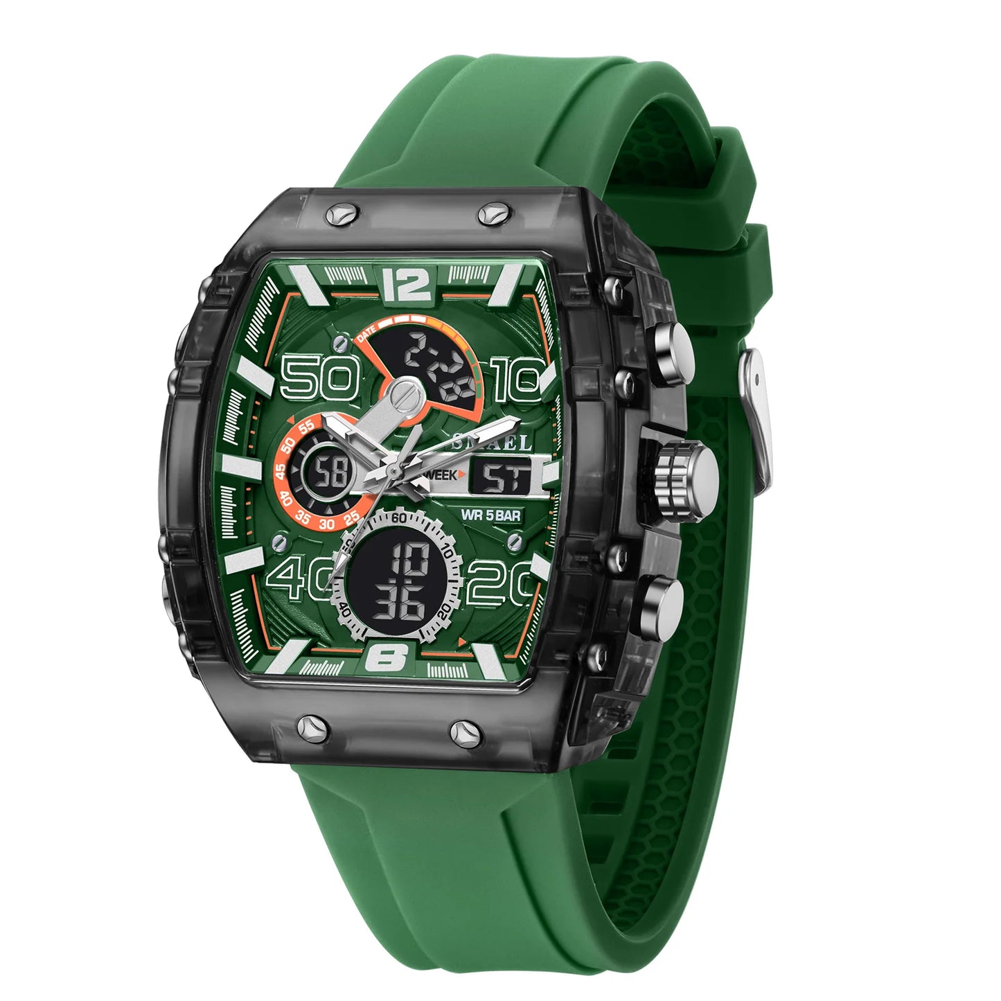 SMAEL 8109 Dual-Display Electronic Watch