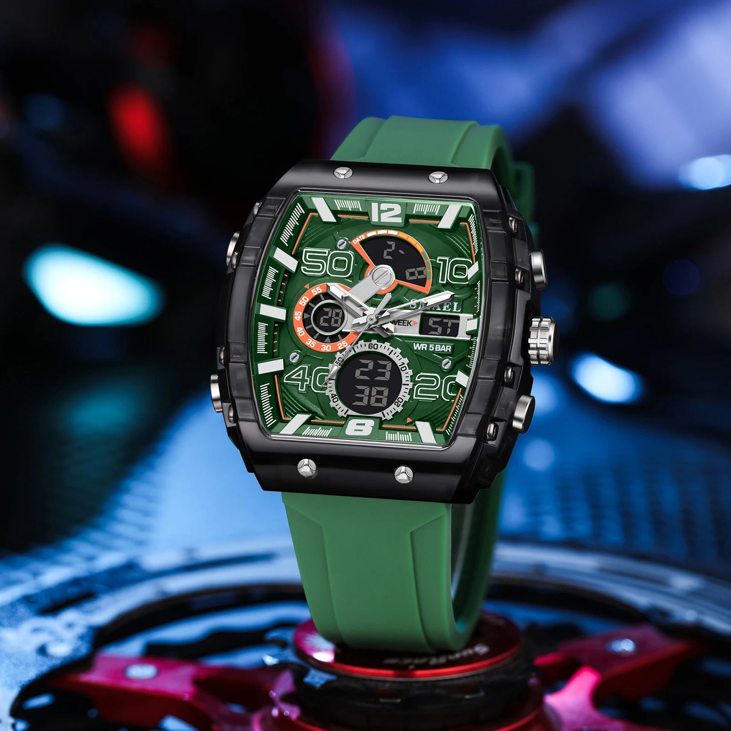 SMAEL 8109 Dual-Display Electronic Watch