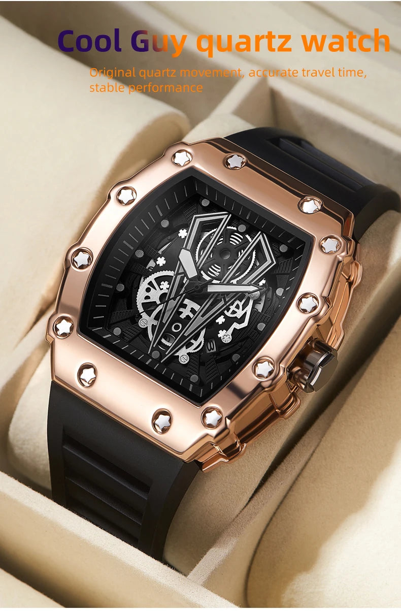 Foreign Trade Large Dial Men's Quartz Watch