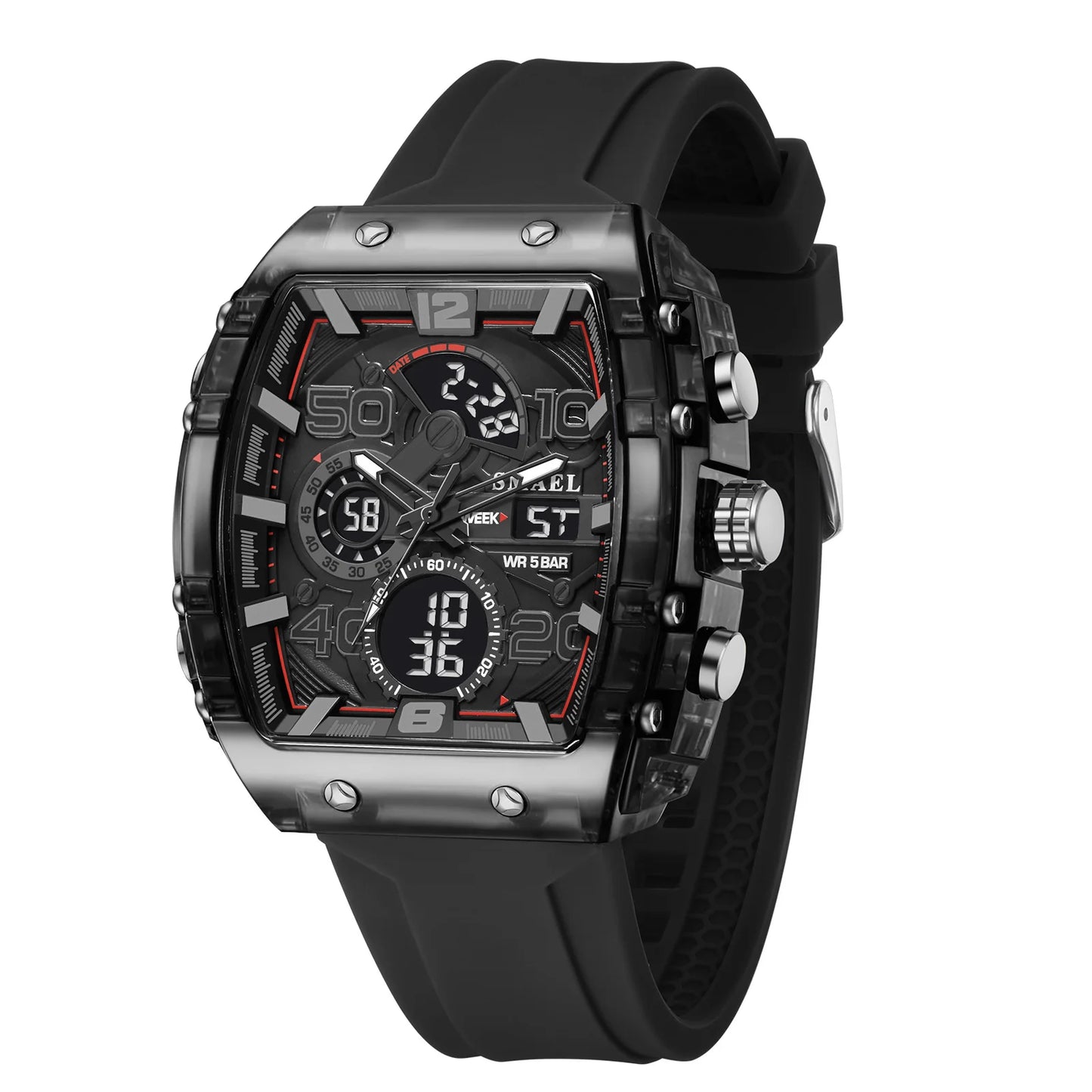 SMAEL 8109 Dual-Display Electronic Watch