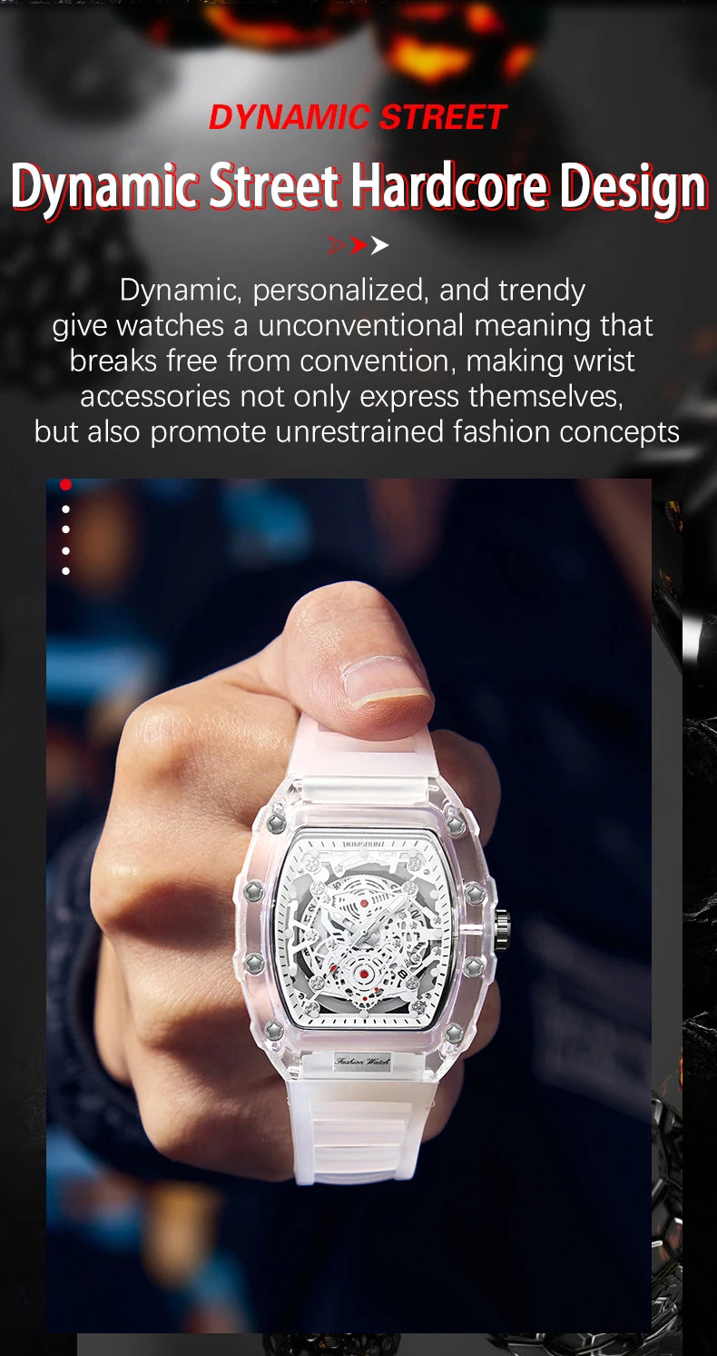 UTHAI BK134 Fashionable Barrel-Shape Watch