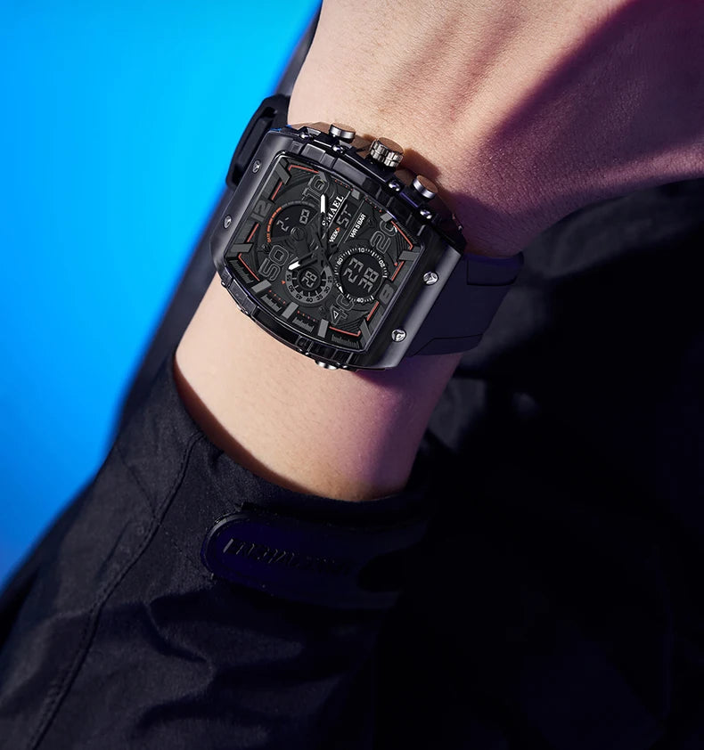 SMAEL 8109 Dual-Display Electronic Watch