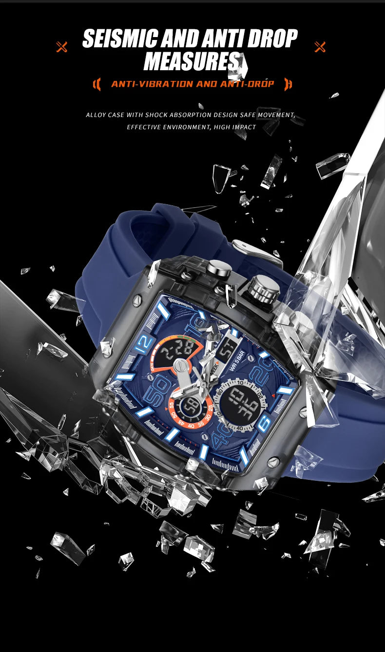 SMAEL 8109 Dual-Display Electronic Watch
