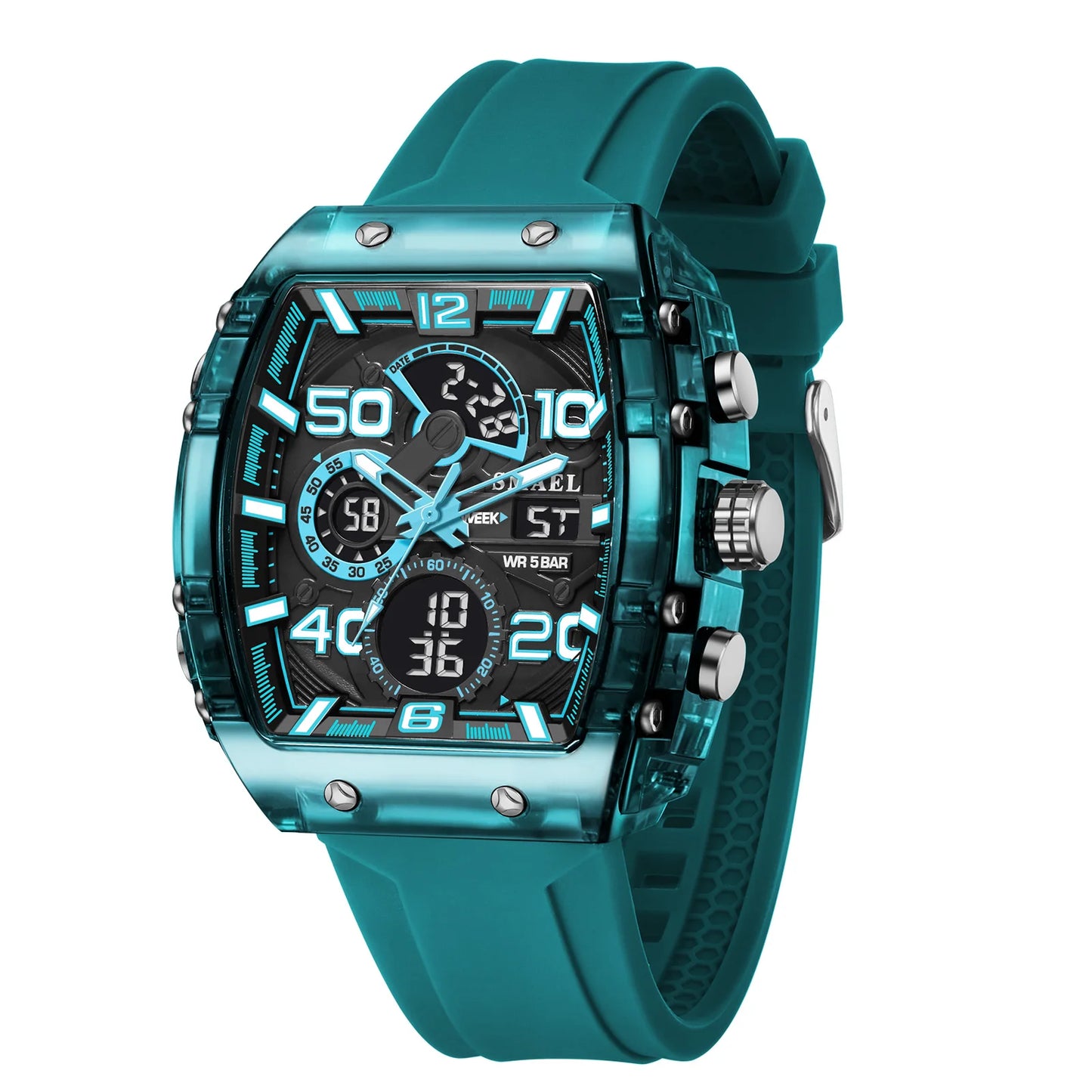 SMAEL 8109 Dual-Display Electronic Watch