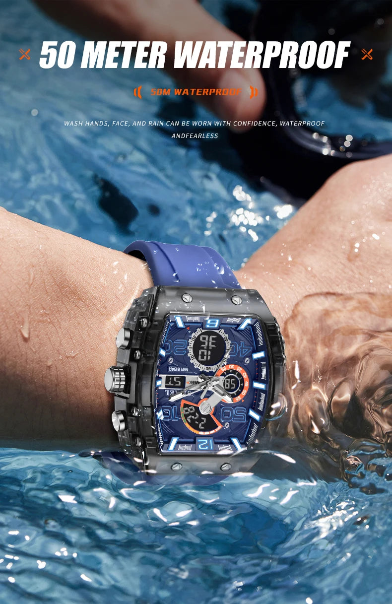 SMAEL 8109 Dual-Display Electronic Watch