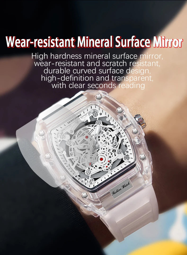 UTHAI BK134 Fashionable Barrel-Shape Watch