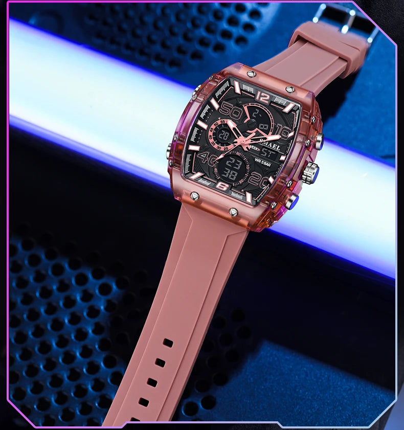SMAEL 8109 Dual-Display Electronic Watch